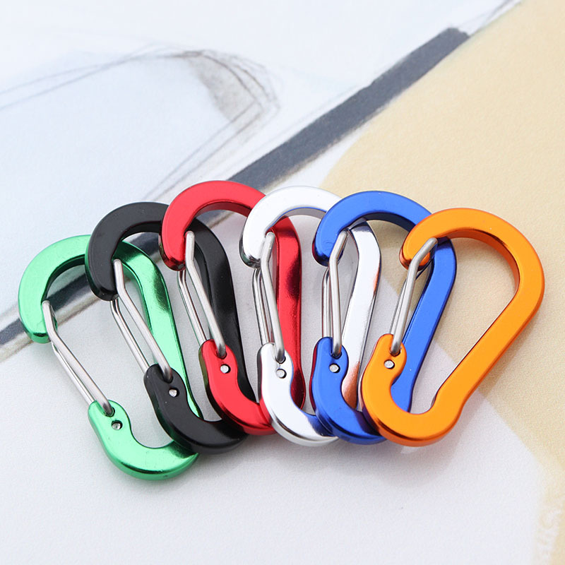 Fishing Equipment Carp - 6pcs Carabiner Keychain Key Chain Fishing