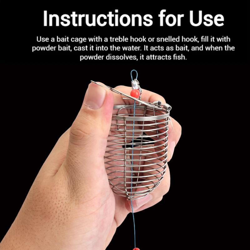 4.5cm Wire Fishing Lure Cage S - огляд і ціна Best Equipment For Fishing