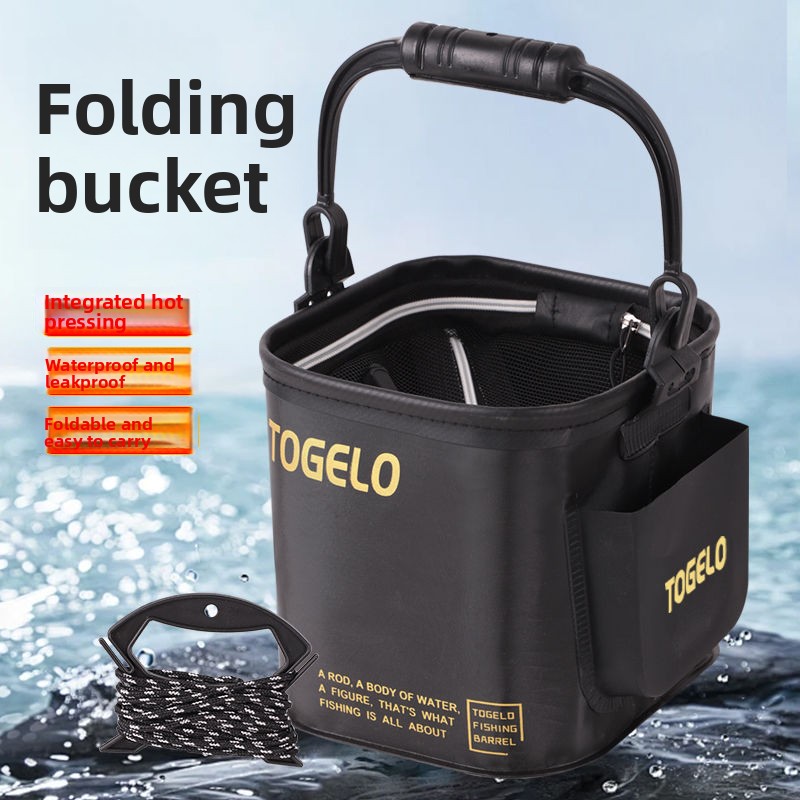 Fish bucket New folding fishin - огляд і ціна Fishing Equipment
