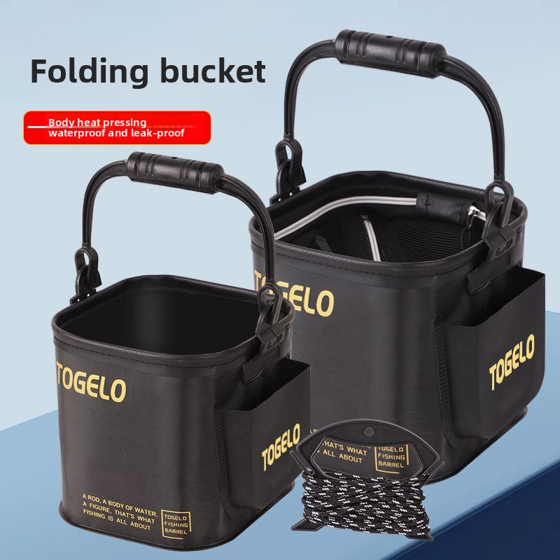 Fish bucket New folding fishin - огляд і ціна Fishing Equipment