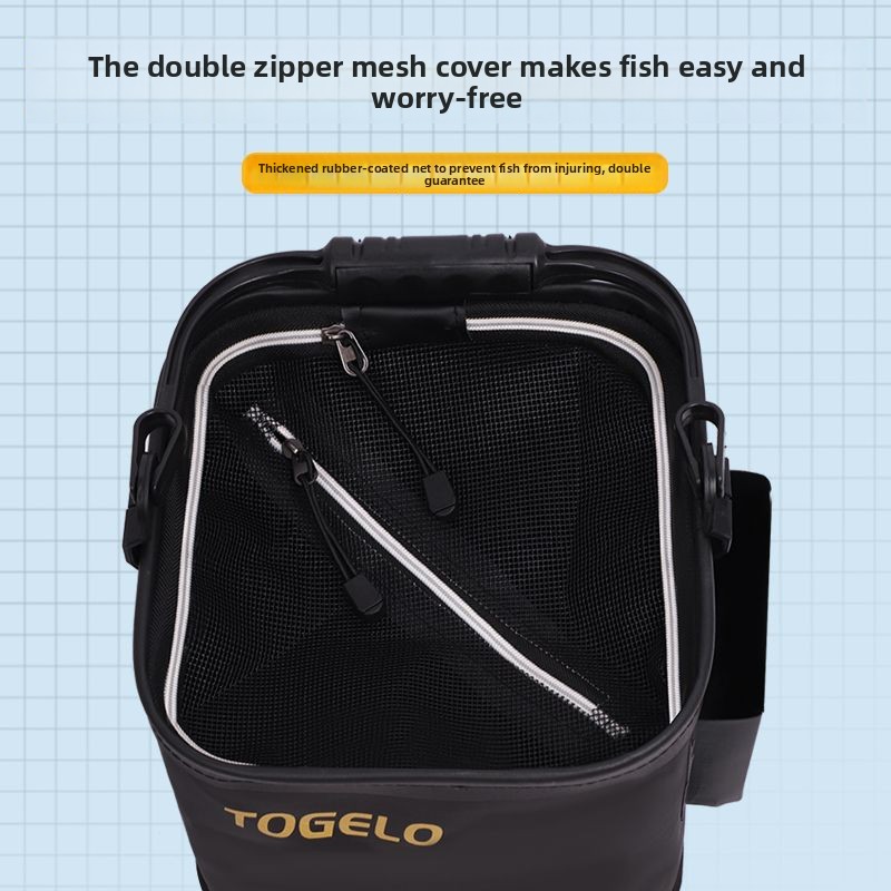 Fish bucket New folding fishin - огляд і ціна Fishing Equipment