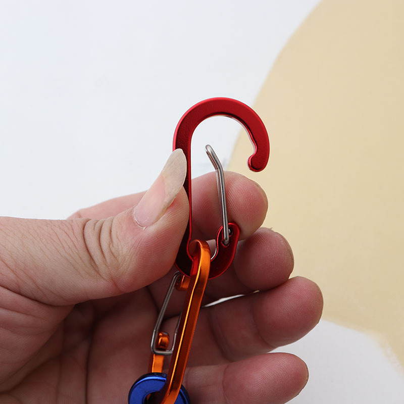 6pcs Carabiner Keychain Key Ch - огляд і ціна Fishing Equipment Carp