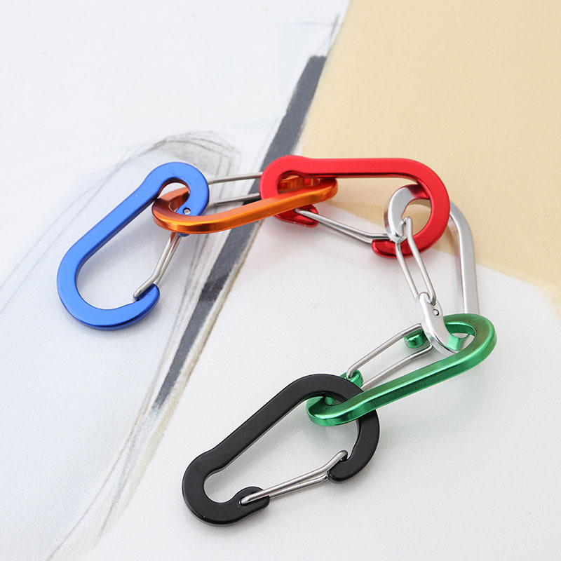 6pcs Carabiner Keychain Key Ch - огляд і ціна Fishing Equipment Carp